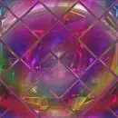 rainbow background diamond glass