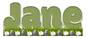 Jane - green w/bunnies & eggs