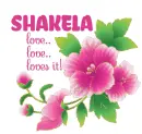 SHAKELA.. love.. love.. loves it! ðŸŒºðŸƒ
