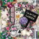 Seamless Easter Background, In The Garden