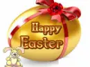 Easter Bunny  Golden Easter Egg