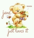 Jane just loves it