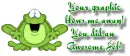 Excited Frog