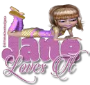 Girl in pink - Jane