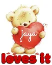Jaya Loves It ðŸ»