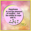 Mel - Happiness - Flowers - Cope