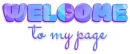 WELCOME to my page