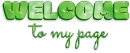 WELCOME to my page