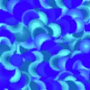 blue background