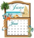 June Calendar- Jessi