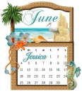June Calendar- Jessica