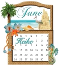 June Calendar- Heike