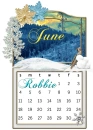 Winter Calendar- Robbie