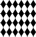 diamond black white