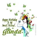 Glinda - Girl - Butterflies -Birthday
