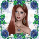 Blue flowers