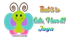 Cute bug - Jaya