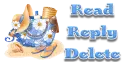Read, Reply, Delete - Beach Bag