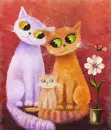 cat couple