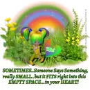 Mel - Rainbow - Girl - Heart - Flowers