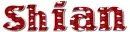 Red Hearts Name - Shian