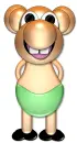 cartoon smiling
