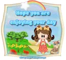 Enjoying your day