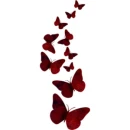 Red Butterflies