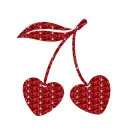 cherry/heart