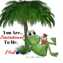 Mel - Frog -Palm Tree - Drink