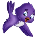 Purple Bird