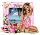 Pink at the beach - Tonya