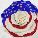 RED WHITE BLUE ROSE
