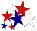 Red White Blue Stars