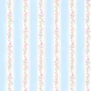 Stripes with pink flowers ~ background