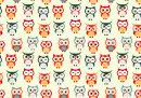 Colorful Owls