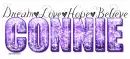 Word art-Dream, love hope, believe, Connie