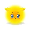 Fluffy happy