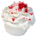 Red Heart Cupcake