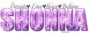 Word art-Dream, love hope, believe,SHONNA