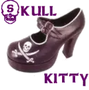 Skull Platform Heel's for Skull Kitty