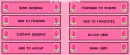 Rose Contact Table