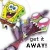 zim and sponge bob ahhhhhhhhhh