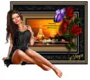 Woman in black - Jaya