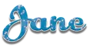 Blue with Stars - Jane