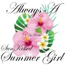 Sun Kissed Summer Girl