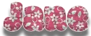 Pink with flowers - Jane