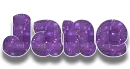 Purple name - Jane