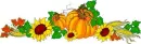 Pumpkin and Leaves