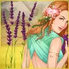 Woman in lavender